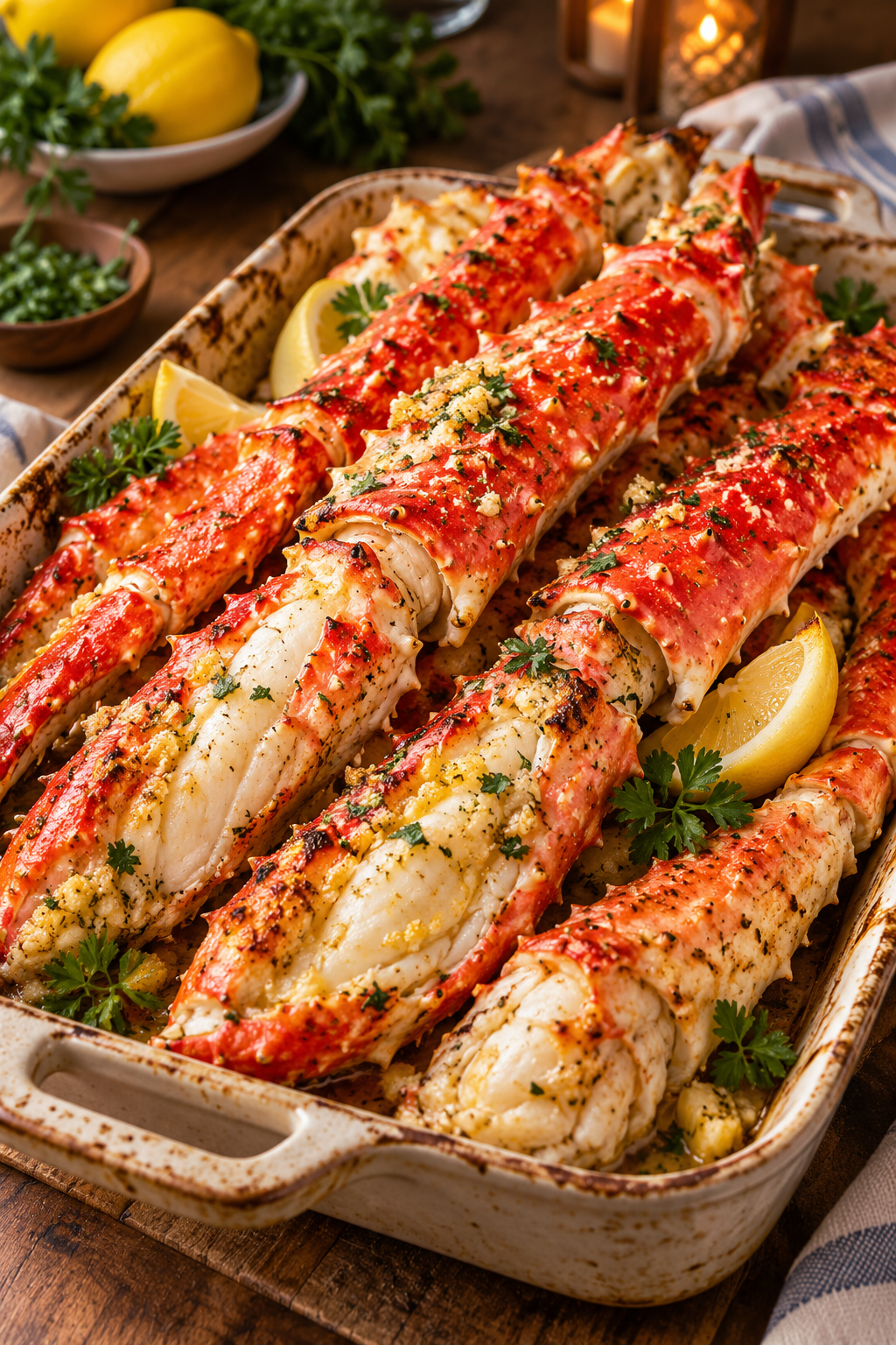 🦀 Wild-Caught King Crab Legs | Premium Quality Seafood With Big Meaty Portions & Incredible Flavor