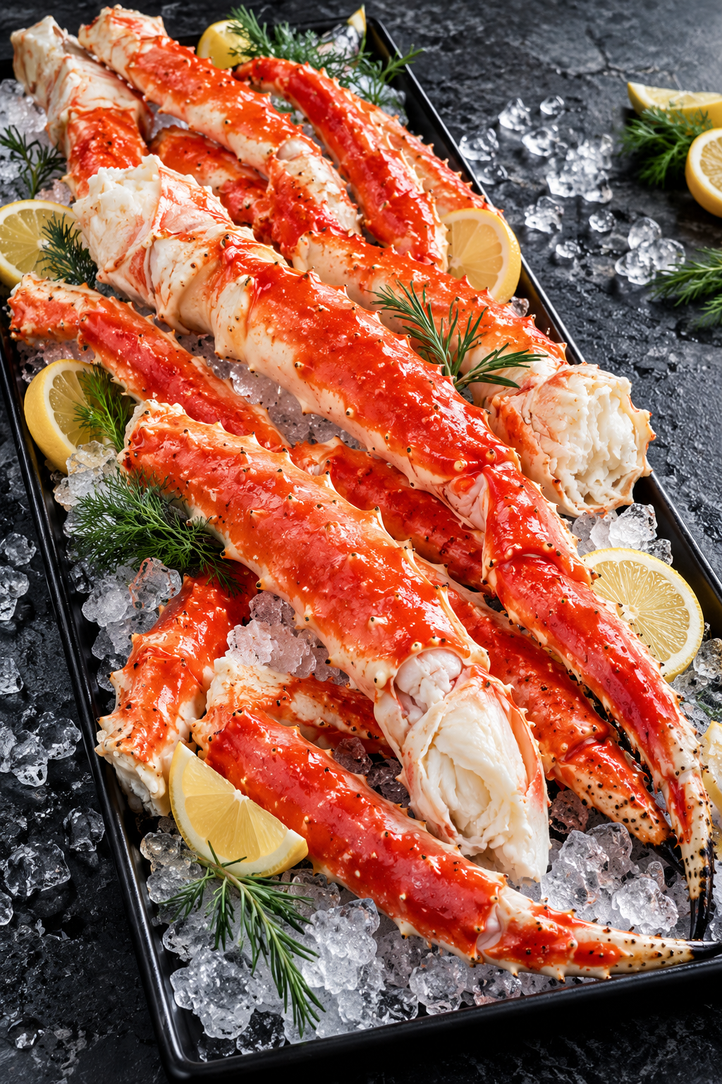 🦀 Wild-Caught King Crab Legs | Premium Quality Seafood With Big Meaty Portions & Incredible Flavor